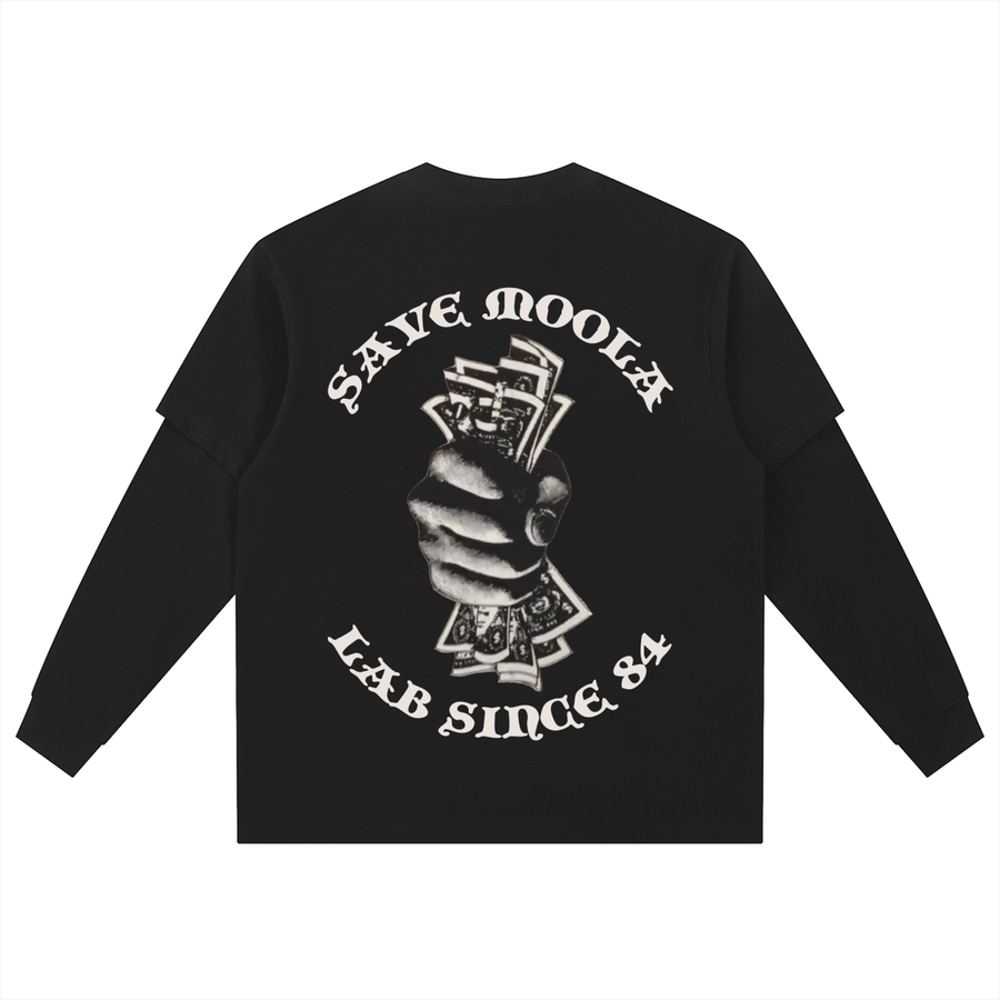 LAB SAVE MOOLA LAYERED LONG SLV