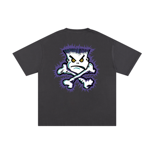 Lab Bad Skull cross t