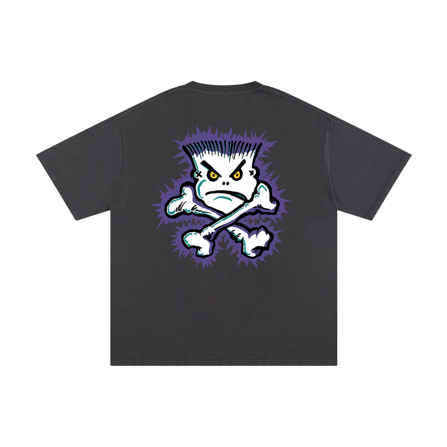 Lab Bad Skull cross t