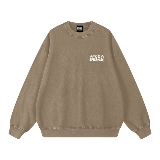 Lab OG logo crew Snow washed