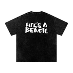 LAB X LOGO T - SNOW WASH