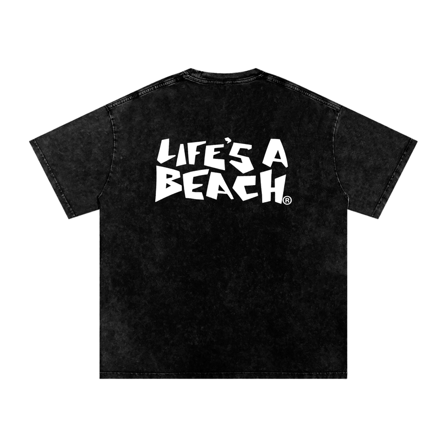 LAB X LOGO T - SNOW WASH