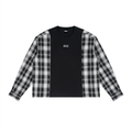 Lab Plaid mix long sleeve