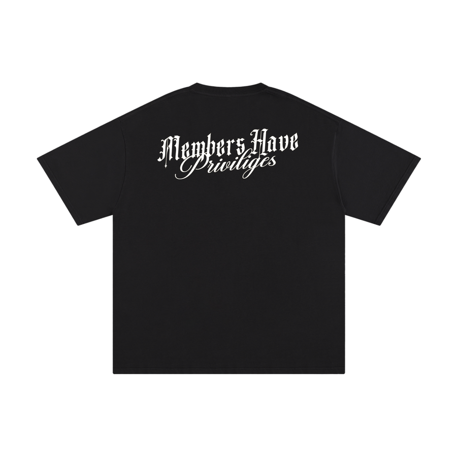 LIFE'S A BEACH MAYHEM DOLLAR T-SHIRT BLACK
