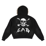 LAB ZIP SKULL SNORK HOOD