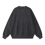 LAB OG LOGO CREW ACID WASH