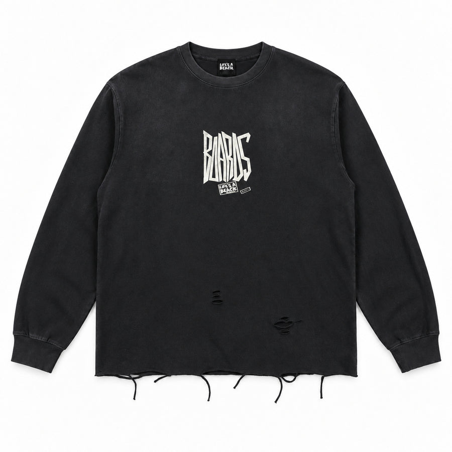LAB BOARDS LONG SLEEVE RAW EDGE