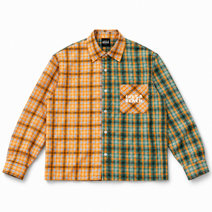 Lab mish mash Plaid shirt