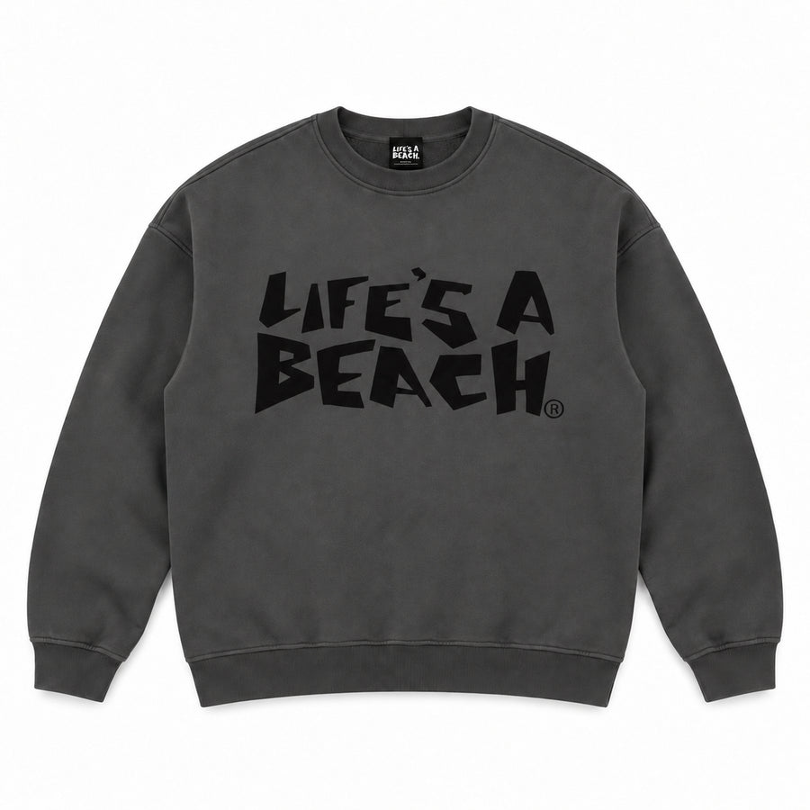 Lab Logo Crew Vintage Wash