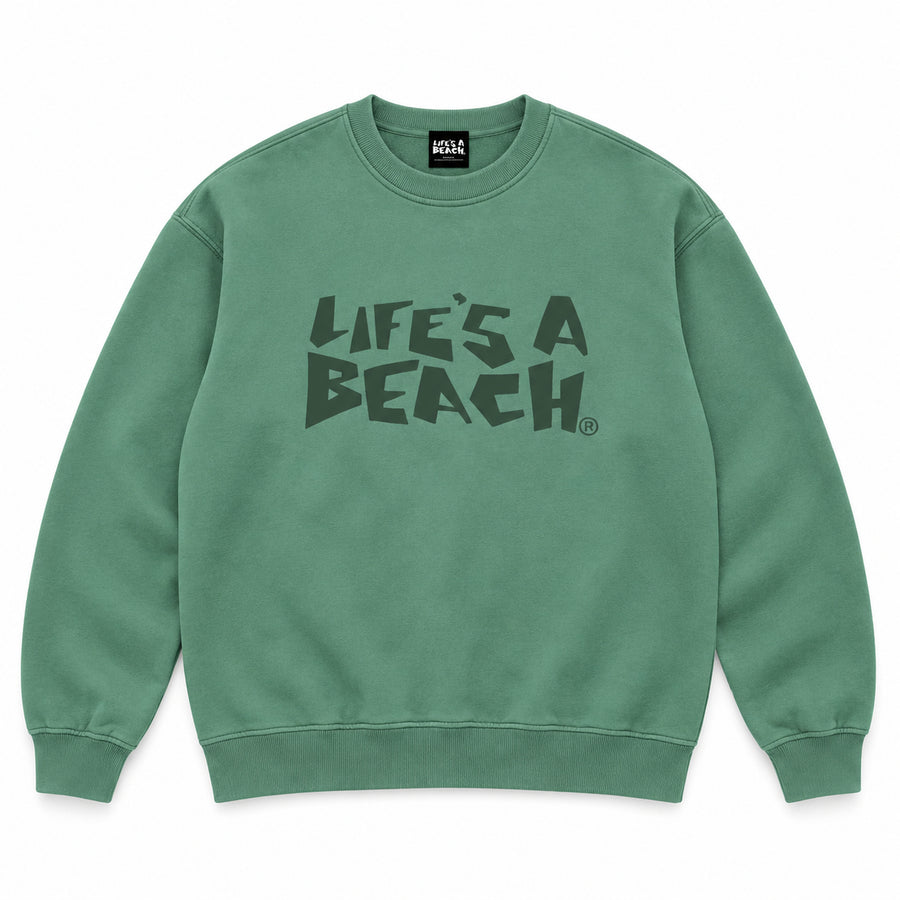 LAB Logo Crew Vintage Wash