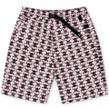 LAB PINK SKULLS SHORTS