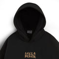 LAB BASE LOGO HOODIE - BLACK