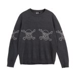 LAB SKULL KNIT CREW