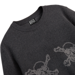 LAB SKULL KNIT CREW