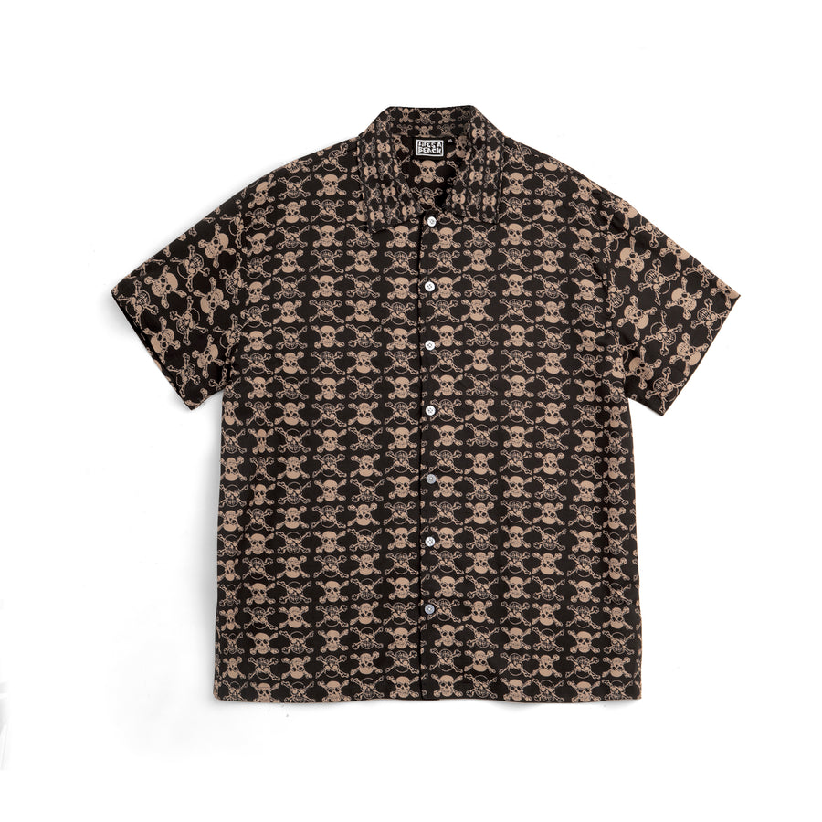 LAB B SKULLS PRINT SHIRT
