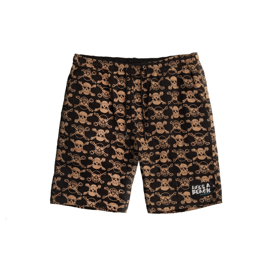 LAB B SKULLS - SHORTS