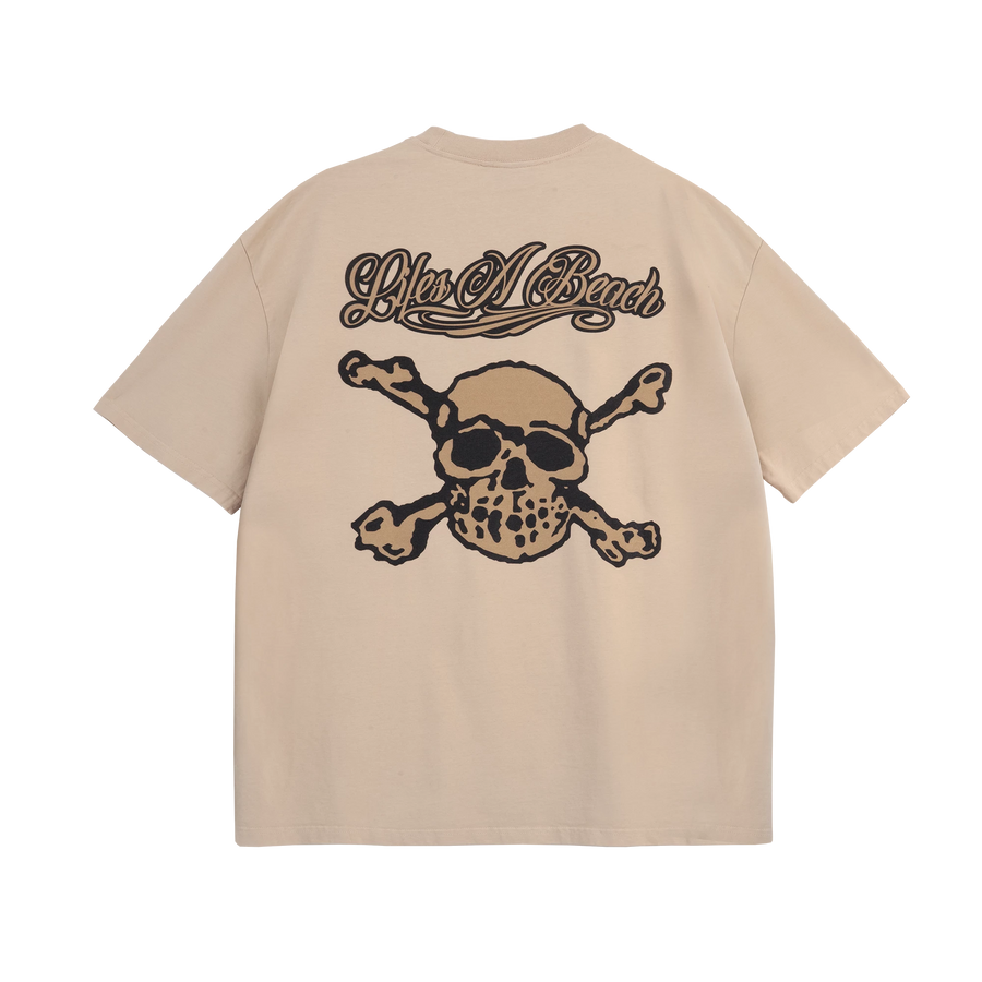 LAB LA Swoosh T-Shirt – Tan