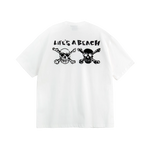 LAB Double Skull Print T