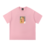 LIFE'S A BEACH PARIS MUG SHOT MEMBERS T-SHIRT PINK
