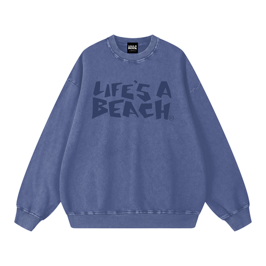 LAB OG LOGO CREW SNOWWASH