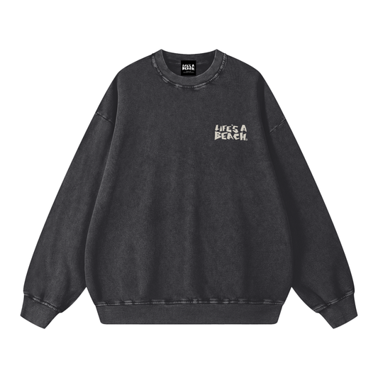 Snow Washed Oversized Sweatshirt