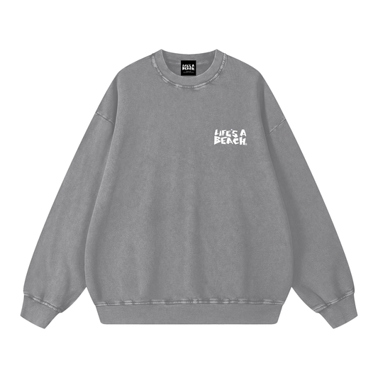 Snow Washed Oversized Sweatshirt