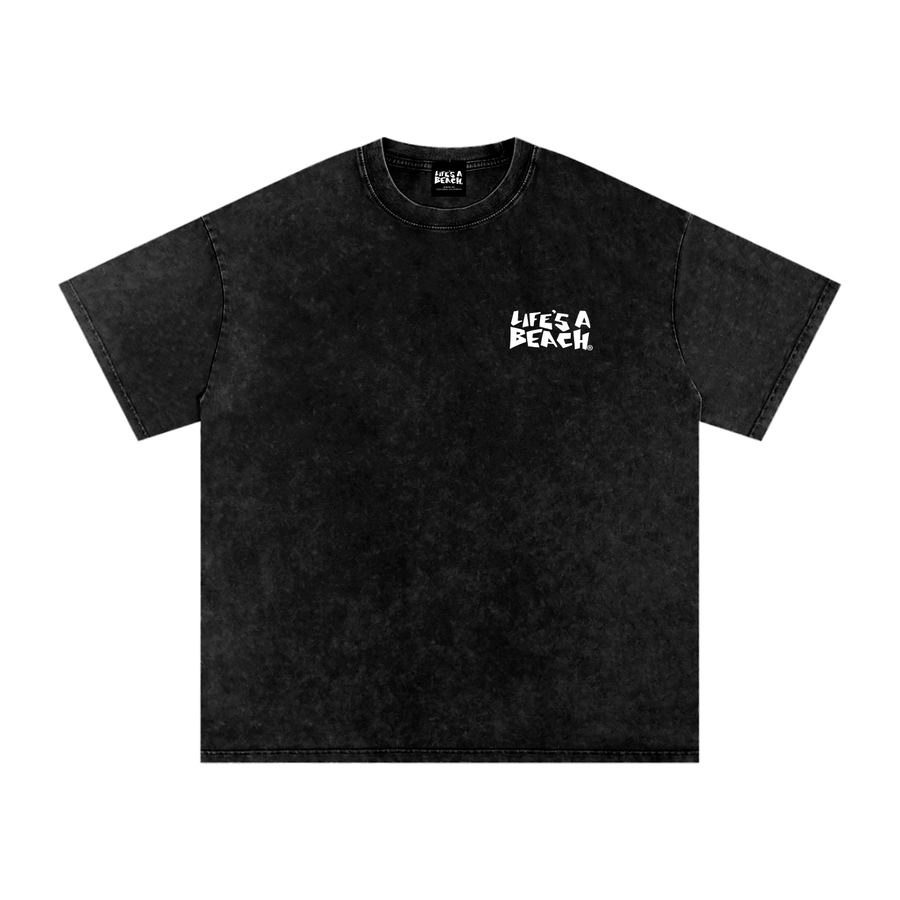 LAB X LOGO T - SNOW WASH
