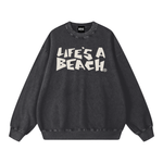 LAB OG LOGO CREW ACID WASH