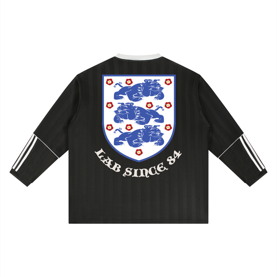Lab Three Dogs football shirt