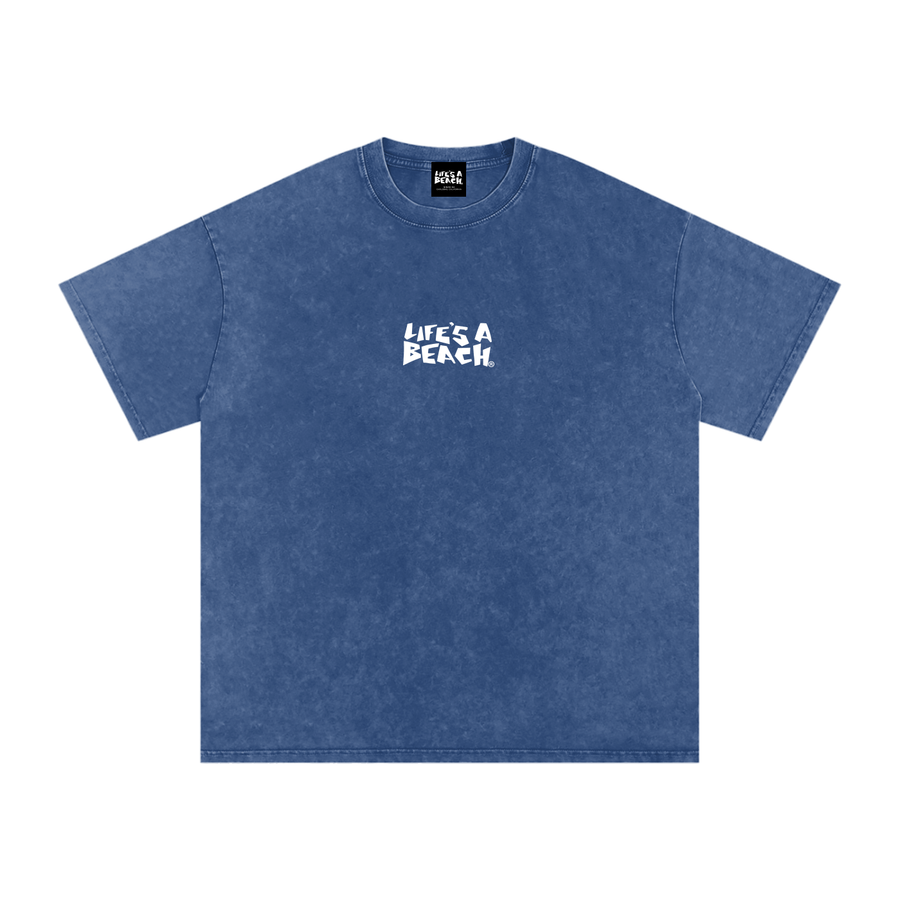 LAB BASE LOGO TEE BLUE