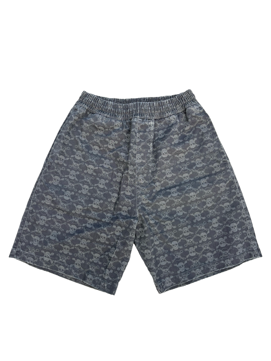 LAB SKULLS SHORTS BLACK